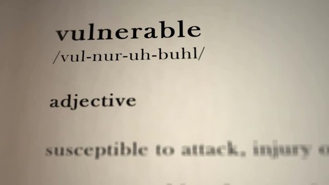 Vulnerable Definition