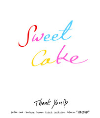 인사말 / 손으로 쓴 글씨체