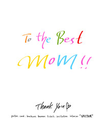 인사말 / 손으로 쓴 글씨체