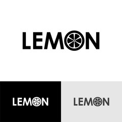 Creative Minimalistist Lemon Logo Design