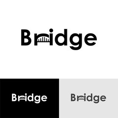 Creative Minimalistist Bridge Logo Design