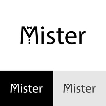 Creative Minimalistist Mister Logo Design