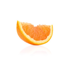 Orange Isolated on White Background