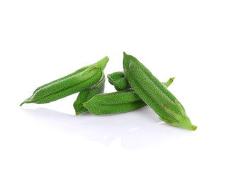 Black Sesame Seeds isolated on white background.