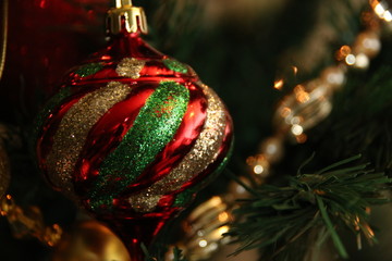 Striped Ornament