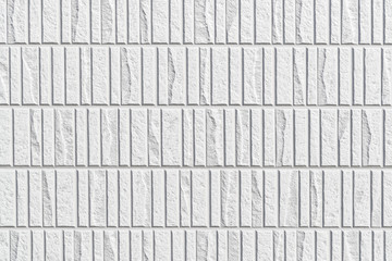 White modern stone tile wall pattern and seamless background