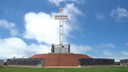 San Diego, JUN 29: The beautiful Mt. Soledad National Veterans Memorial on JUN 29, 2018 at San Diego, California