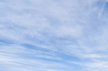 Blue sky with clouds
