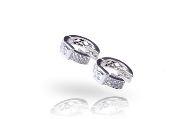 Silver ear ring jewelry