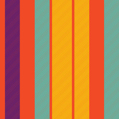 Orange pop art colored striped diagonal fabric texture seamless pattern
