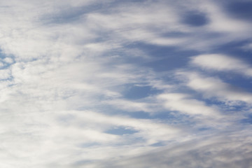 soap foam against the sky .