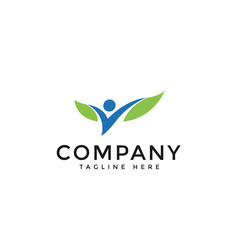 people Healthy Life Logo medical logo.healthcare or people logo concept