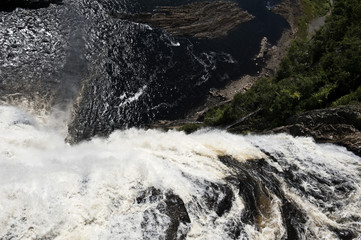 Wasserfall, Parc de la Chute Montmorency, Montmorency Falls, Provinz Québec, Kanada, Nordamerika