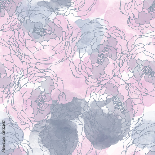 Flower graphic design vector texture