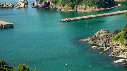 Fototapeta premium 山陰ジオパーク・穴見海岸