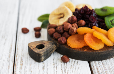 Mixed dried fruits