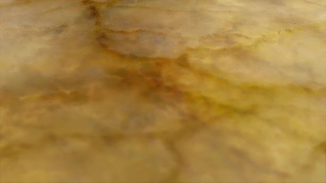 Abstract extrime macro composition of coloured liquids. Thick liquid flows slowly. Marble