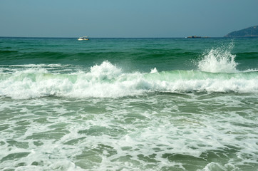 South China Sea Beach, Hainan; Sanya, Yalong Bay, may 2011