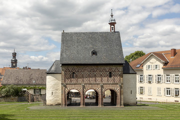 View of the King‘s Hall in Lorsch, Hesse, Germany