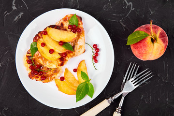 Cottage cheese pancakes