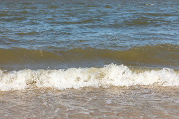 waves water beach north sea