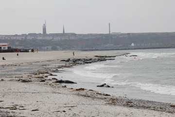 Beach on D&uuml;ne, Heligoland, Germany.