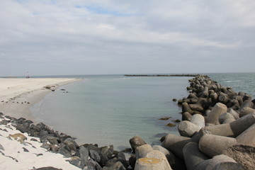 Beach on Düne, Heligoland, Germany.