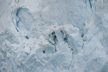 Obraz premium Malownicze góry lodowe różnych form w Arktyce