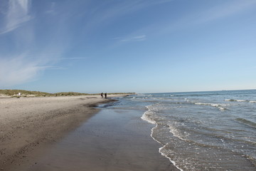 Grenen, the northest point of Jutland, Denmark.
