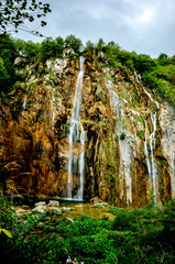 Plitvice waterfall lakes