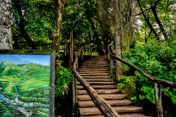 Plitvice waterfall lakes