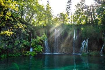 Plitvice waterfall lakes