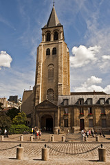 Fototapeta na wymiar Kirche Saint Germain des Pres in, Paris, Ile de France, Frankreich