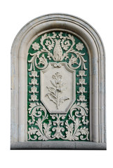 ornament modeling on the wall