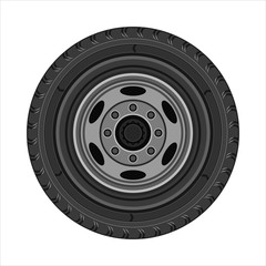 wheel of car
