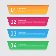 Infographic template for business, education, web design, banners, brochures, flyers, diagram, workflow, timeline. Vector illustration.