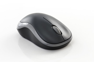 wireless mouse isolated on white background