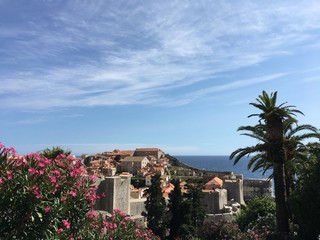 Old stone city panorama