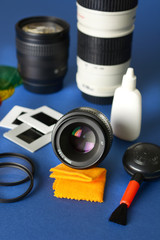 cleaning kit for photographic lenses