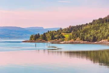 Papier peint photo Côte Island Ytteroey , Norway  © liramaigums