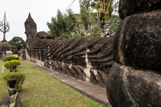 Laos - Buddha Park in Vientiane 