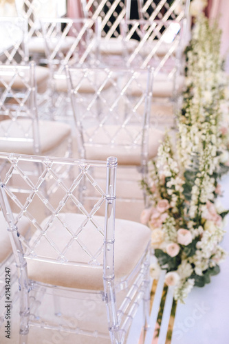 Designer Transparent Chairs With Rhombus Pattern Vvide In