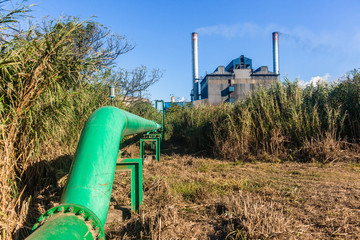 Factory Long Green Water Pipe