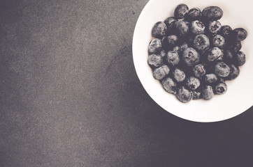 blueberries fresh organic fruits