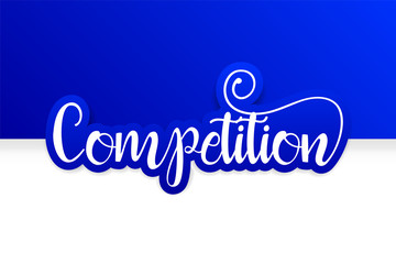 Competition Banner Contest Design.