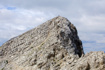 Julian alps in Slovenia landscape