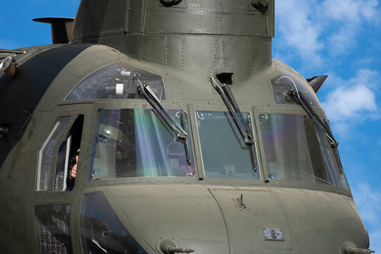 Boeing CH-47 Chinook close-up