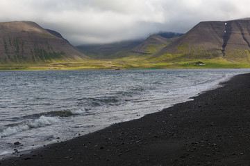 black sands
