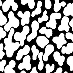 White and black grunge pattern. Background. Brush. Vector.