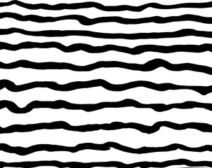 White and black grunge pattern. Background. Brush. Vector.